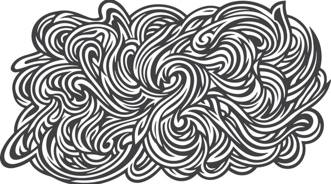 Black and white line pattern abstract background texture Pro Vector

