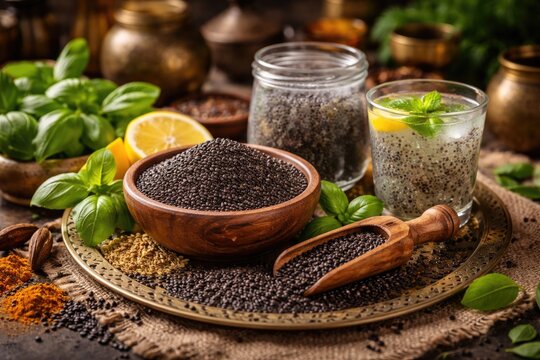 Nutritional value and cultural significance of basil seeds