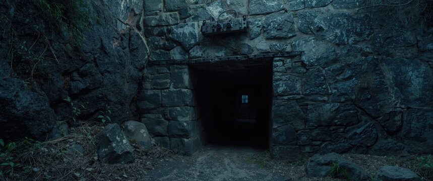 A well-protected bunker built for safety and shelter