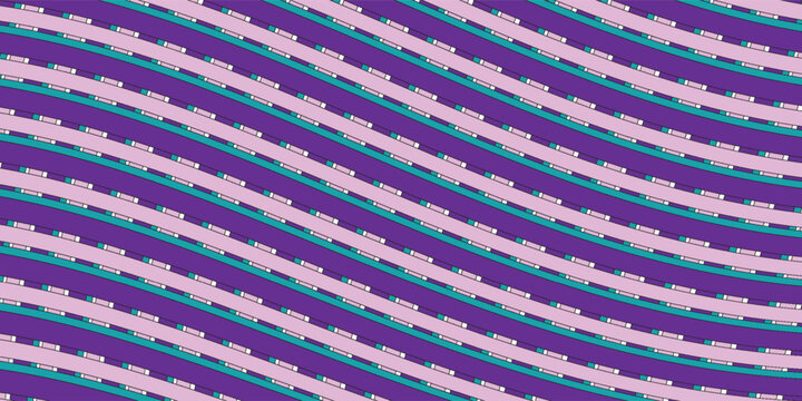 Abstract wall art background in the form of wavy gradient lines for textiles, shirts, flayer, etc.