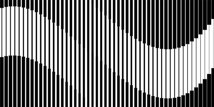 abstract black big to small line pattern.