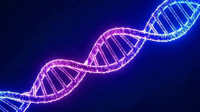 Double helix DNA strand