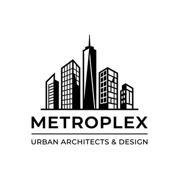 Metroplex Urban Architects Design Logo.