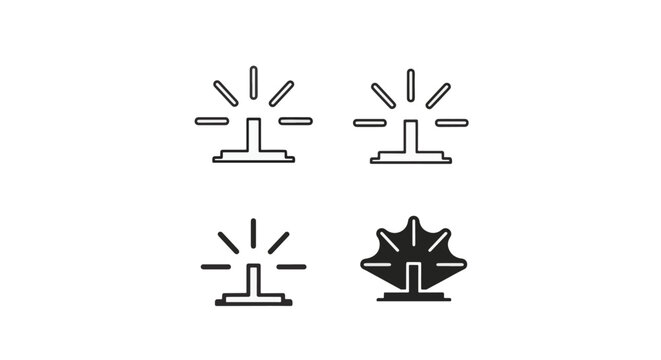 Collection of minimalist thin line outline icons for web design and mobile apps, featuring clean vector symbols for navigation, business, communication, and user interface design.