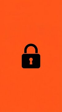 Black Padlock Icon
