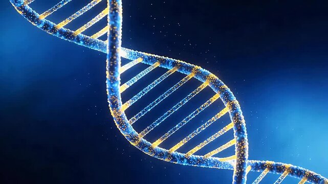 Double helix DNA strand
