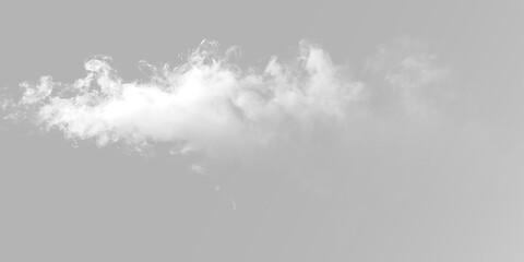 Obraz premium Smoke effect with floating vapor trails and realistic atmospheric texture for creative visual applications