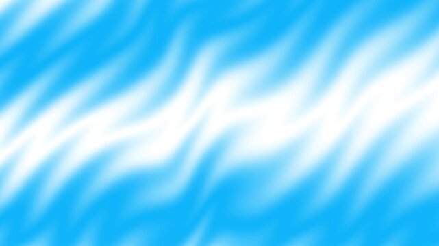 Abstract gradient background with slowly flickering light blue colors on white. Seamless loop cycle animation that can repeat endlessly