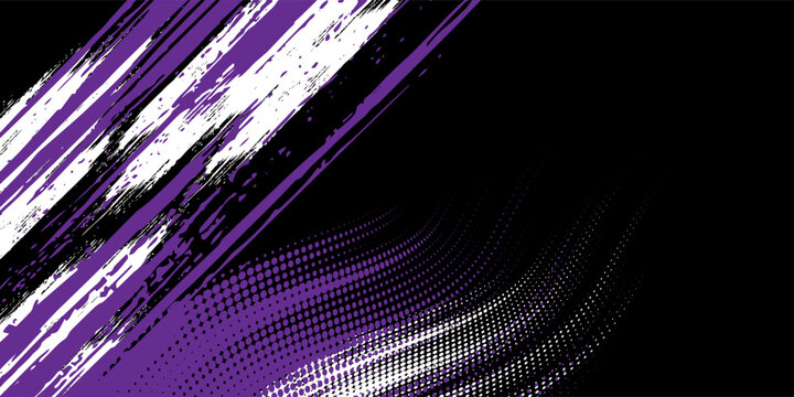 car sticker pattern black purple brush wrap abstract banner sporty lines purple black color combination grunge brush pattern design