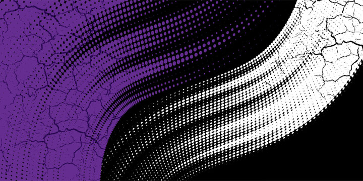 car sticker pattern black purple brush wrap abstract banner sporty lines purple black color combination grunge brush pattern design, vector illustration.