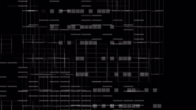Digital Grid Overlay Pack with Abstract Data Matrix and Technical Interface Lines