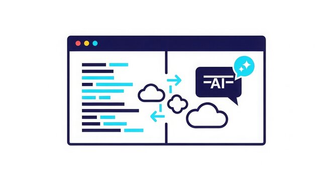 Technology - AI Integration with Code Editor Bidirectional Cloud Data Exchange and Artificial Intelligence Chat Interface