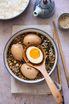 Mayak Gyeran (Korean marinated eggs)