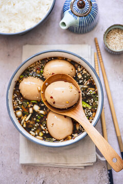 Mayak Gyeran (Korean marinated eggs)