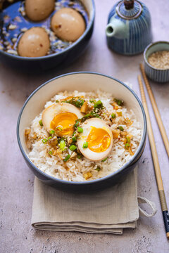 Mayak Gyeran (Korean marinated eggs)