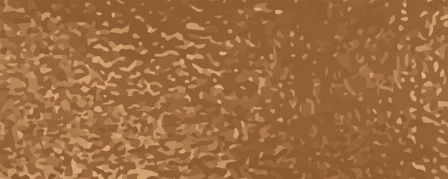 Shiny goldden brown foil texture, background with glass effect vector illustration for prints, cmyk color mode