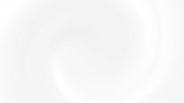 Seamless soft white abstract background with a subtle gray gradient and blurred texture. Clean minimalist backdrop with copy space for design, branding, web banners, and product display loop.