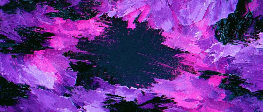 Vibrant Layered Collage of Ripped Paper in Indie Punk Aesthetic