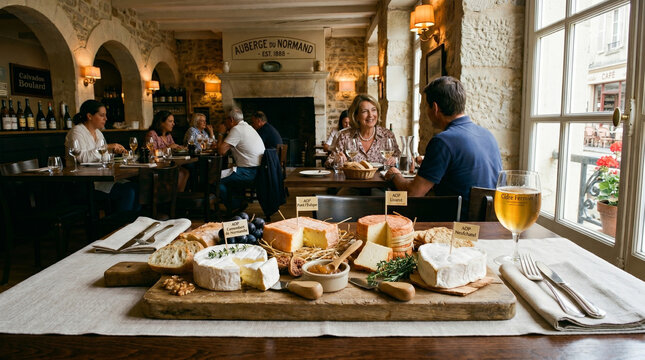 Plateau de fromages Normands