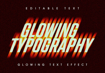 Motion Blur Text And Graphic Effect Mockup