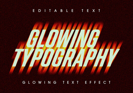 Motion Blur Text And Graphic Effect Mockup