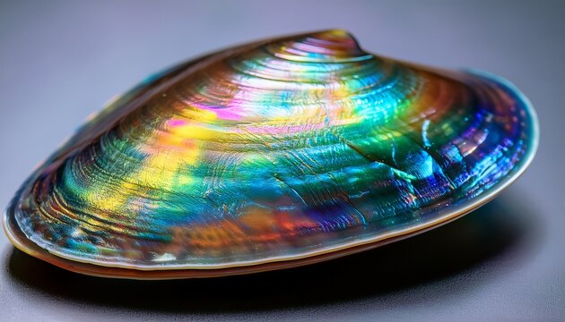 Beautiful Polished Iridescent Abalone Paua Shell