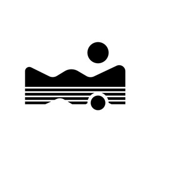 Iconos Minimalistas. Minimalist brutalist shapes and y2k icon.