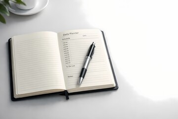 Naklejka premium Daily Planner Organization