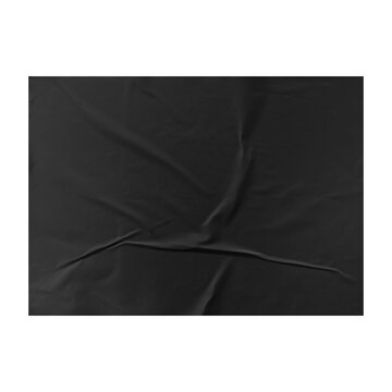 Hoja de Papel arrugado. wrinkled poster template set. Mockup of glued paper isolated.