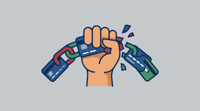 Hand Breaking Chain Link.