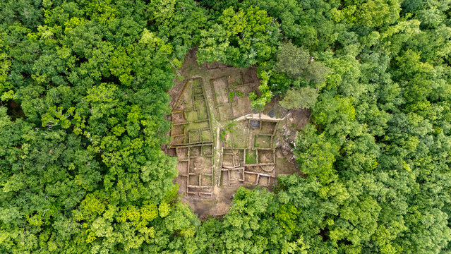 Castro de Armea ancient ruins in Galicia