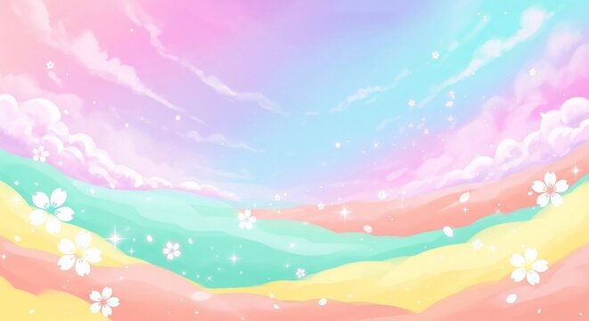 Fantasy Pastel Sky