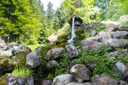 Wonder Spring (Izvorul Minunilor) is a waterfall situated in the Apuseni Mountains, Stana de Vale, Bihor County, Romania
