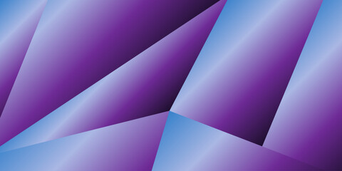 Fototapeta premium Purple Polygon Crystal Abstract Background Modern Gradient Design
