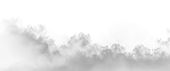 Obraz premium Dark smoky mist with atmospheric haze and soft glow, abstract vapor flow, elegant background texture, cinematic fog design scene