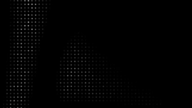 Animated abstract technology dark background random dots, Animated abstract technology dark background random dots and grid 4K. 
abstract animated halftone dotted retro technology background,