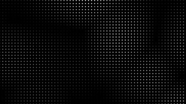 Animated abstract technology dark background random dots, Animated abstract technology dark background random dots and grid 4K. 
abstract animated halftone dotted retro technology background,