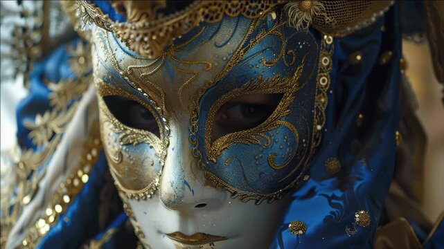 Traditional Venetian Carnival Mask