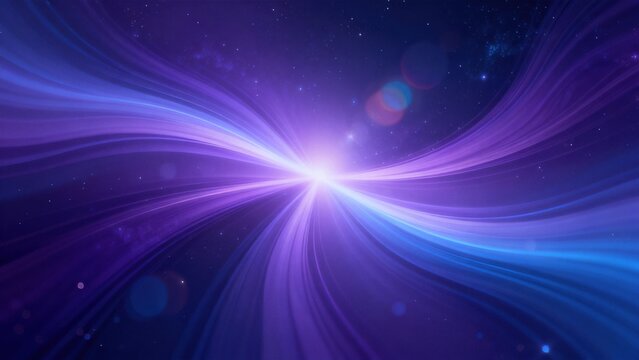 Abstract cosmic light waves