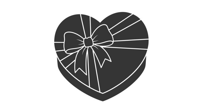 heart shaped cookie cutter isolated