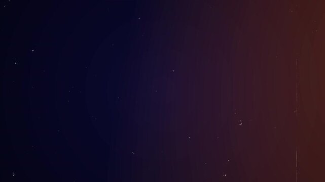 Noise, dirt, dust, scratches and grain on old damaged. Vintage looping film strip background. Lens flare light leaks effect. 4K reel clutter old tv grain noise frame.