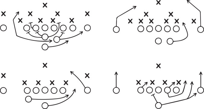 American football playbook strategies