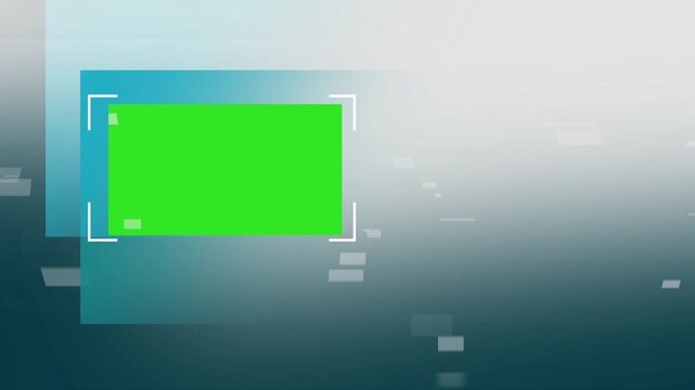 Television broadcast background for program intro, break bumper motion graphics template, glass effect background 