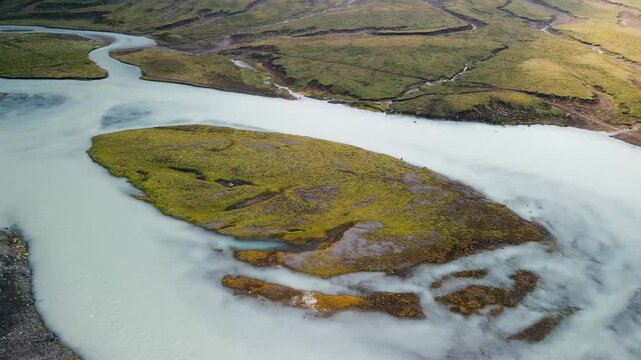 Glacial river iceland