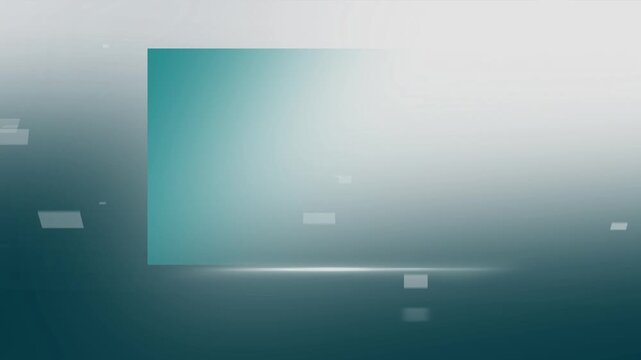 Television broadcast background for program intro, break bumper motion graphics template, glass effect background 