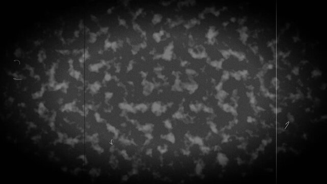 Stop Motion Grunge Dead Screen - 4K Vintage Film Damage Loop