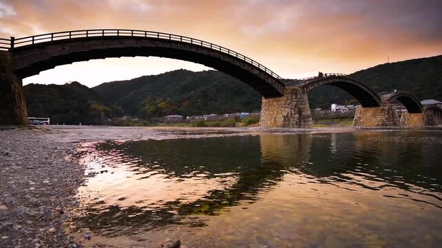 Kintai Bridge of Iwakuni, Japan 6082