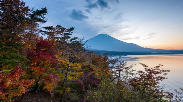 Mt. Fuji, Japan during autumn 6012