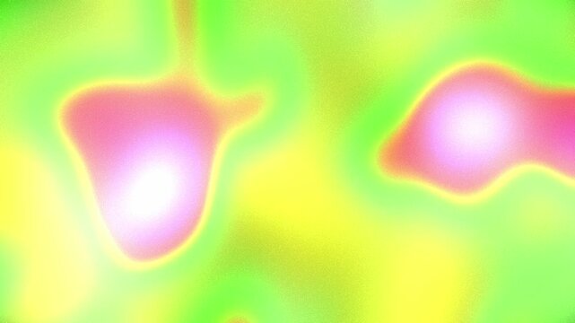 Neon rainbow abstract motion background with liquid gradient in vibrant pink, yellow, acid green, fluorescent orange, lilac, holographic glow, grain texture. Futuristic Y2K vaporwave aesthetic screen