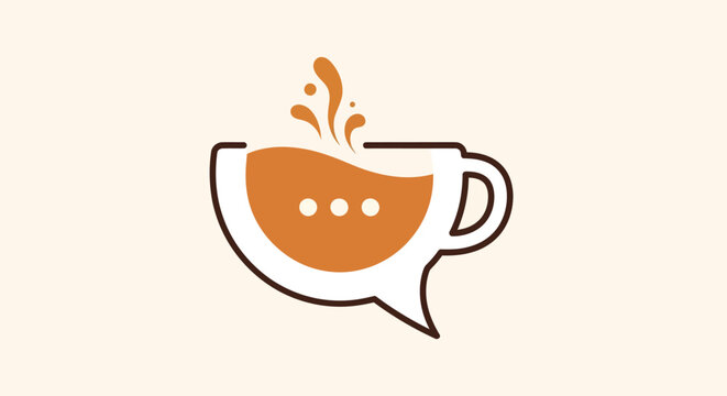 A simple icon of a steaming cup.
